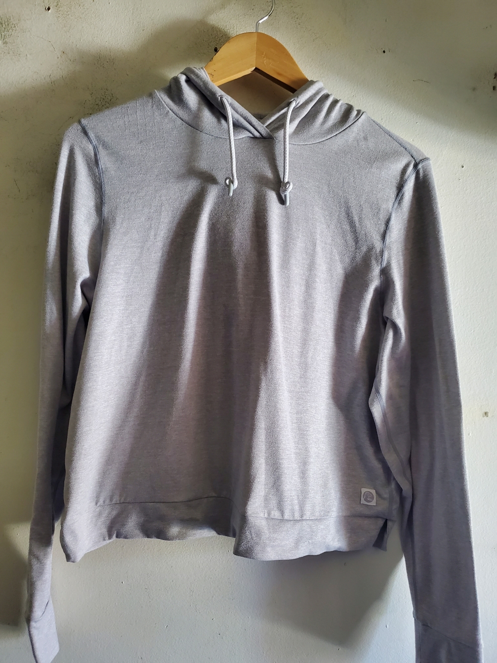 Rhoback Light Gray Women' s Pullover Hoodie - Picture 3 of 7